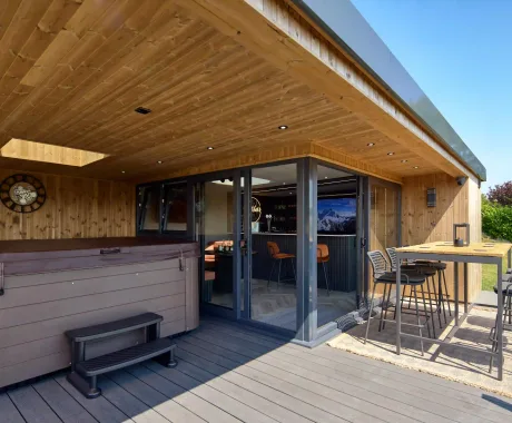 Luxury bespoke garden studio