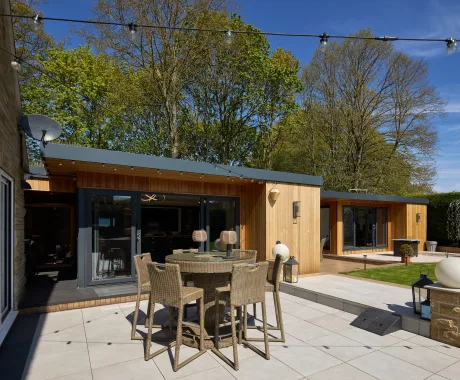 Bespoke cedar cladded studios