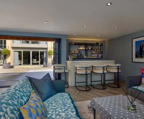 Entertainment space garden studio