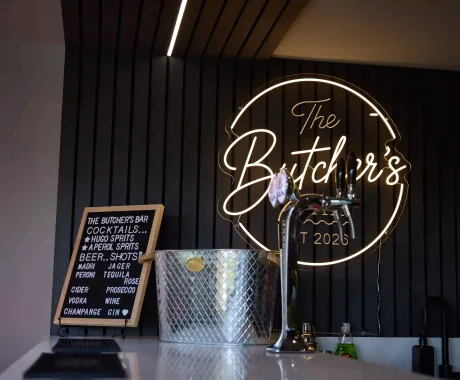 Garden studio bar