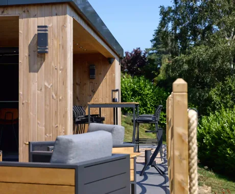 Garden studio exterior area