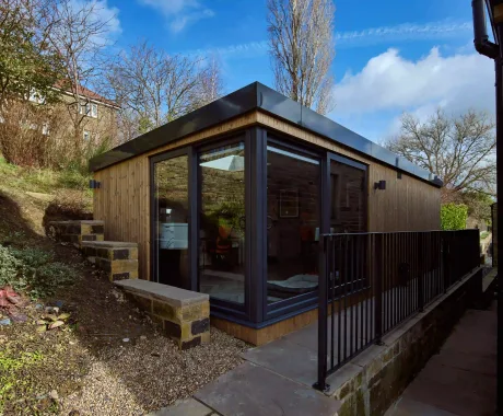 Garden studio external