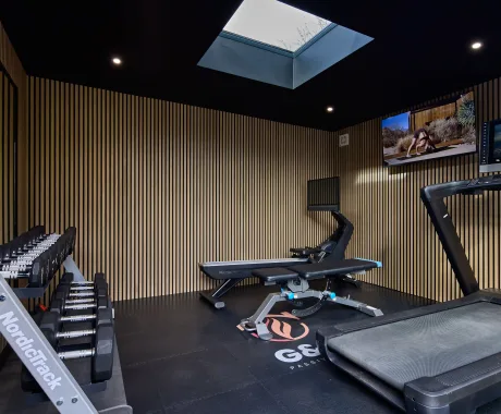 Garden studio home gym