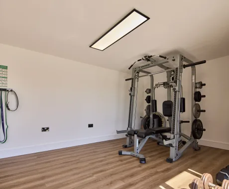 Garden studio home gym