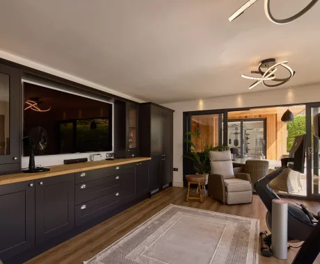 Garden studio living space