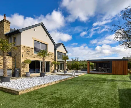 Garden studio rear garden