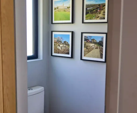 Garden studio toilet
