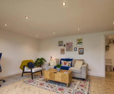 Interior garden studio