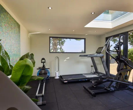 Workout area